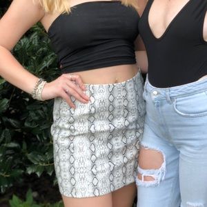 Snake Skin Skirt